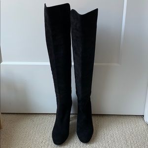 Stuart Weitzman Stretch Suede Over-the-knee Boot